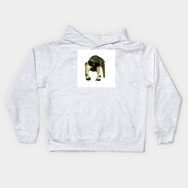 Giant anteater Kids Hoodie by Guardi